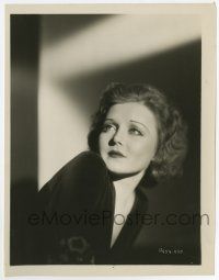 5d666 NANCY CARROLL 8x10.25 still '30s great head & shoulders close up with cool lighting!