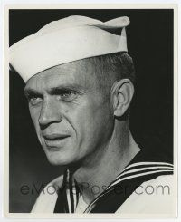 5d793 SAND PEBBLES 8x10 still '67 best c/u of Steve McQueen in Navy sailor uniform by Doris Nieh!