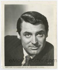 5d863 SUSPICION 8.25x10 still '41 best close portrait of Cary Grant, Alfred Hitchcock!