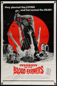 5f444 INVASION OF THE BLOOD FARMERS 1sh '72 they planted the LIVING and harvested the DEAD!