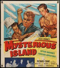 5f607 MYSTERIOUS ISLAND style A chapter 11 INCOMPLETE 1sh '51 from Jules Verne novel!