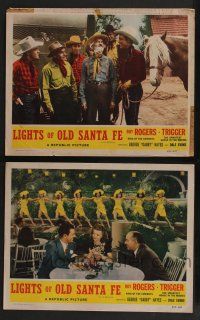 5g945 LIGHTS OF OLD SANTA FE 2 LCs R55 Roy Rogers, Gabby Hayes, pretty Dale Evans, Trigger!