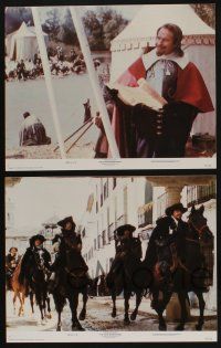 5g203 FOUR MUSKETEERS 8 color 11x14 stills '75 Oliver Reed, Michael York, Richard Chamberlain!