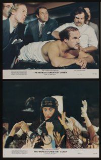 5g577 WORLD'S GREATEST LOVER 8 color 11x14 stills '77 Dom DeLuise, romantic Gene Wilder, Carol Kane