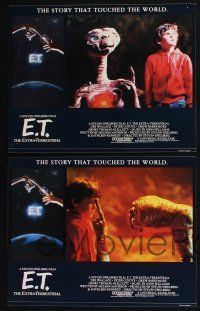 5g602 E.T. THE EXTRA TERRESTRIAL 7 English LCs R85 Drew Barrymore, Steven Spielberg, Alvin art!