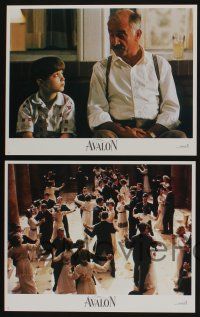 5g063 AVALON 8 LCs '90 Armin Mueller-Stahl & Elizabeth Perkins, directed by Barry Levinson!
