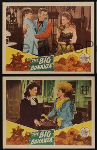 5g812 BIG BONANZA 3 LCs '44 great western images of Richard Arlen, Jane Frazee,Gabby Hayes!