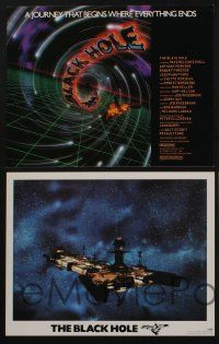 5g017 BLACK HOLE 9 LCs '79 Disney sci-fi, Maximilian Schell, Ernest Borgnine, Robert Forster