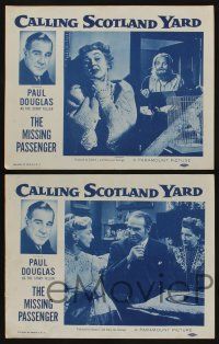 5g734 CALLING SCOTLAND YARD 4 LCs '54 cool six-bill of English detective mystery movies!