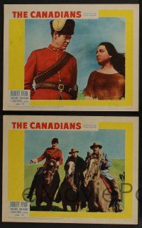 5g595 CANADIANS 7 LCs '61 Robert Ryan, here come the Royal Mounted Police!