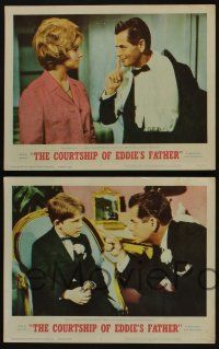 5g136 COURTSHIP OF EDDIE'S FATHER 8 LCs '63 Ron Howard helps Glenn Ford choose his new mother!