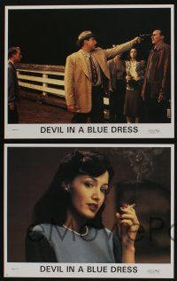 5g159 DEVIL IN A BLUE DRESS 8 LCs '95 Denzel Washington, Tom Sizemore, Jennifer Beals, Don Cheadle!