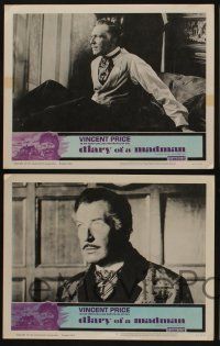 5g161 DIARY OF A MADMAN 8 LCs '63 cool images of Vincent Price & Nancy Kovack!