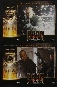 5g167 DOOM 8 LCs '05 Hell Breaks Loose, cool sci-fi image of monster & futuristic gun!