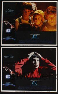 5g174 E.T. THE EXTRA TERRESTRIAL 8 LCs '82 Steven Spielberg classic, Henry Thomas, Barrymore