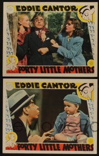 5g641 FORTY LITTLE MOTHERS 6 LCs '40 wacky Eddie Cantor, directed by Busby Berkeley!