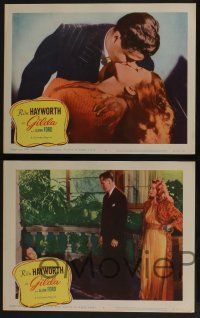 5g688 GILDA 5 LCs R59 romantic images of Glenn Ford & sexy Rita Hayworth!