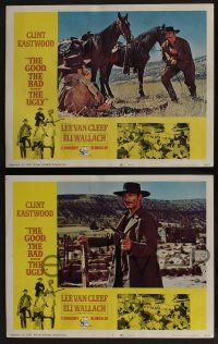 5g690 GOOD, THE BAD & THE UGLY 5 LCs '68 Clint Eastwood, Wallach, Van Cleef, Sergio Leone classic!