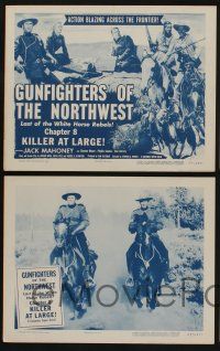 5g748 GUNFIGHTERS OF THE NORTHWEST 4 chapter 8 LCs '54 Mahoney in mightiest super-serial of all!