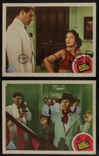 5g840 LADY WITHOUT PASSPORT 3 LCs '50 sexiest Hedy Lamarr, Hodiak, directed by Joseph H. Lewis!
