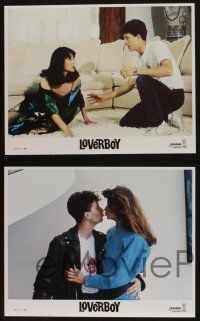 5g338 LOVERBOY 8 LCs '89 young Patrick Dempsey, Kate Jackson, Kirstie Alley!