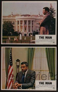 5g344 MAN 8 LCs '72 James Earl Jones as the 1st black U.S. President, written by Rod Serling!