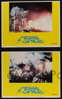 5g356 MESSAGE FROM SPACE 8 LCs '78 directed by Kinji Fukasaku, Sonny Chiba, Vic Morrow!