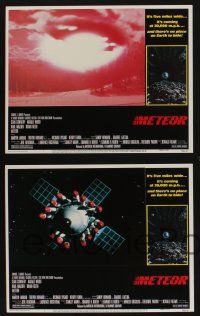 5g357 METEOR 8 LCs '79 Sean Connery, Natalie Wood, cool sci-fi images!