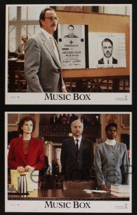 5g370 MUSIC BOX 8 LCs '89 Costa-Gavras, images of Jessica Lange & Armin Mueller-Stahl