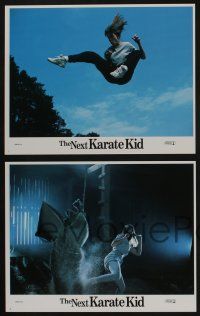 5g386 NEXT KARATE KID 8 LCs '94 Pat Morita, Hilary Swank, Michael Ironside, martial arts!