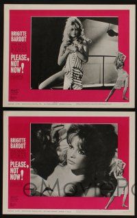 5g403 ONLY FOR LOVE 8 LCs '63 Roger Vadim's La Bride sur le cou, sexy Brigitte Bardot!