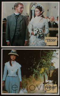 5g526 TESS 8 LCs '81 great images of pretty Nastassja Kinski, directed by Roman Polanski!