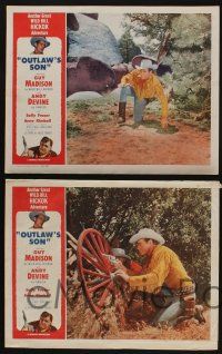 5g804 WILD BILL HICKOK 4 LCs '50s Guy Madison in the title role, Outlaw's Son!