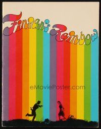 5h086 FINIAN'S RAINBOW souvenir program book '68 Fred Astaire, Petula Clark, Francis Ford Coppola!