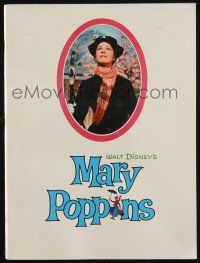 5h114 MARY POPPINS souvenir program book '64 Julie Andrews, Dick Van Dyke, Disney musical classic!