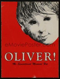 5h126 OLIVER stage play souvenir program book '65 Charles Dickens' Oliver Twist on Broadway!