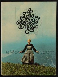 5h145 SOUND OF MUSIC souvenir program book '65 Julie Andrews, Robert Wise musical classic!