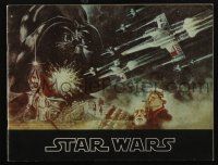 5h153 STAR WARS souvenir program book 1977 George Lucas classic sci-fi epic