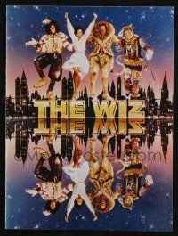 5h167 WIZ souvenir program book '78 Diana Ross, Michael Jackson, Richard Pryor, Wizard of Oz