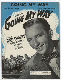 5h250 GOING MY WAY sheet music '44 Bing Crosby in Leo McCarey's classic comedy, the title song!