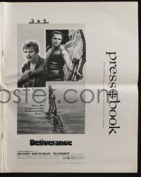 5h570 DELIVERANCE pressbook '72 Jon Voight, Burt Reynolds, Ned Beatty, John Boorman classic!