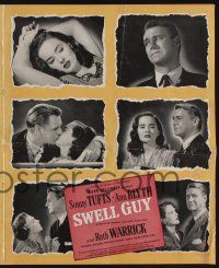 5h926 SWELL GUY pressbook '46 Sonny Tufts, Ann Blyth & Ruth Warrick, not a conscience between them!