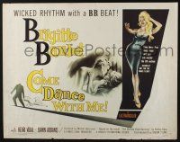 5j527 COME DANCE WITH ME 1/2sh '60 Voulez-vous Danser avec Moi?, sexy beckoning Brigitte Bardot!