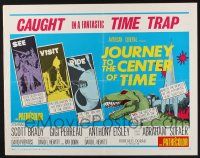 5j660 JOURNEY TO THE CENTER OF TIME 1/2sh '67 from the valley of monsters in one million B.C.!