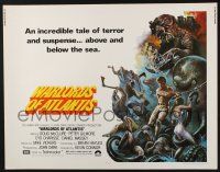5j831 WARLORDS OF ATLANTIS 1/2sh '78 really cool fantasy artwork with monsters by Joseph Smith!
