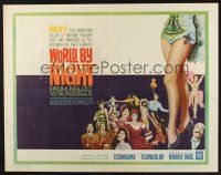 5j843 WORLD BY NIGHT 1/2sh '61Luigi Vanzi's Il Mondo di notte, sexy Italian showgirls!
