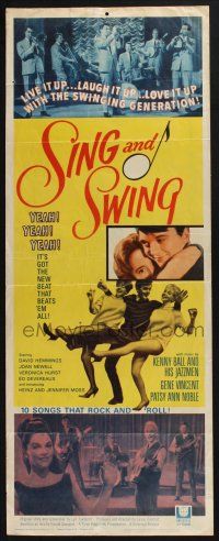 5j317 SING & SWING insert '64 live it up, laugh it up, love it up with the swinging generation!