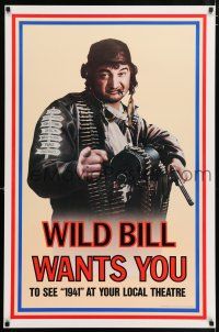 5k019 1941 teaser 1sh '79 Steven Spielberg, John Belushi as Wild Bill wants you!