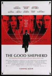 5k325 GOOD SHEPHERD int'l advance DS 1sh '06 Angelina Jolie, Matt Damon, Robert De Niro