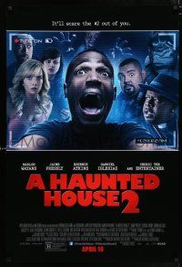 5k342 HAUNTED HOUSE 2 April 18 advance DS 1sh '14 Wayans, Jaime Pressly, it'll scare 2 out of you!